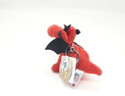 Nici 89937 Schlüsselanhänger Doppelkopfdrache Rot Ca 10cm Plüsch Taiwan Limited -Nici Gmbh 20220414 095630