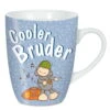 Nici 29045 Tasse Cooler Bruder Schaf Jolly Mäh Porzellan Kaffeetasse Blau