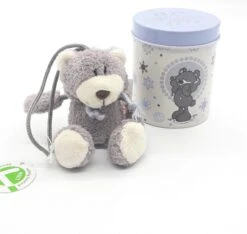 Nici 31958 Grau/brauner Bär Ca 7cm Mit Loop In Metalldose Geschenkset -Nici Gmbh 31958 1 3MDvb7ocEaeK8I