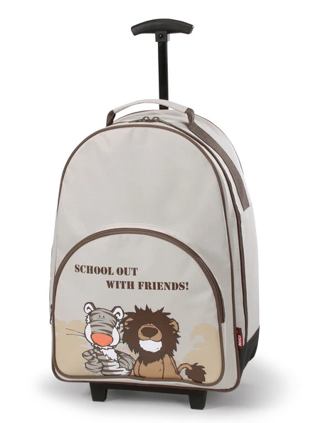 Nici 34527 Trolley Schul-RucksackTrolley Braun Beige Wild Friends Tiger & Löwe 3 Nici 34527 Trolley Schul-RucksackTrolley Braun Beige Wild Friends Tiger & Löwe
