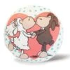 Nici 34605 Kissen Kiss Cushion Brautpaar Jolly Mäh Hochzeit Ø 26cm Plüsch