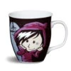 Nici 35983 Tasse Mädchen Miss Moonville Schwarz Porzellan 9,5x10cm Kaffeetasse -Nici Gmbh 35983 2048x1959