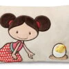 Nici 37892 Kissen Minisophie Mit Küken Wonderland Rechteckig 43x25cm Plüsch -Nici Gmbh 37892a me