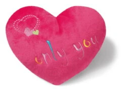 Nici 38583 Herzkissen Only You Love Liebe Herzen Rot Ca 25cm Plüsch