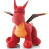 Nici 40784 Feuerdrache Rot Stehend Ca 40cm Plüsch Kuscheltier -Nici Gmbh 40786 000 HA 01 me