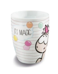 Nici 41860 Tasse Einhorn Theodor & Einhorn-Wal It´s Magic 8x10cm Porzellan -Nici Gmbh 41860 03 ZA Frei me