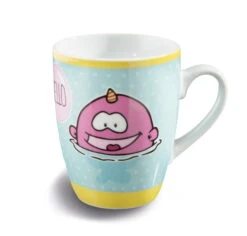 Nici 41861 Tasse Einhorn Theodor & Einhorn-Wal Rainbow HELLO 8x10cm Porzellan