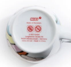 Nici 42234 Tasse Einhorn Rainbow Flair + Theodor & Friends 8x10cm Porzellan -Nici Gmbh 42234 02 ZA me