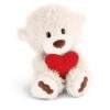 Nici 42607 Love-Bär Weiß Mit Rotem Herz Ca 30cm Plüsch Kuscheltier Liebe -Nici Gmbh 42607 01 HA Frei me