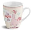 Nici 42710 Tasse Rosa Lama La-La-Love-You Porzellan Kaffeetasse Teetasse 310ml -Nici Gmbh 42710 01 HA Frei 2048x1890