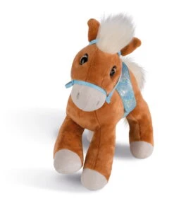 Nici 43212 Haflinger Leotie Ca 25cm Stehend Pferd Mit Zaumzeug Und Sattel
