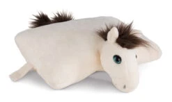 Nici 43216 Kuscheltier-Kissen 2-in-1 Mustang Ayeta Weißes Pferd 40x30cm Plüsch -Nici Gmbh 43216 02 ZA Frei me