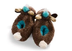 Nici 44130 Hausschuhe Rentier Reny Heart Firgürlich Plüsch Gr 34-37 (M) -Nici Gmbh 44130 02 ZA 2048x1447