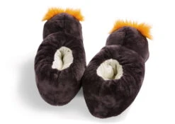 Nici 44132 Hausschuhe FelsenPinguin Frizzy Figürlich Plüsch Gr 34-37 (M) -Nici Gmbh 44132 03 ZA 2048x1447