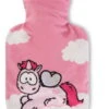 Nici 44371 Wärmflasche Einhorn Pink Harmony 500ml Theodor & Friends 24x16cm -Nici Gmbh 44371 01 HA Frei me