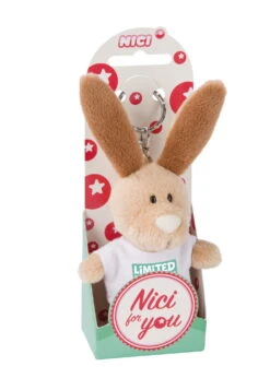 Nici 44720 Schlüsselanhänger Hase Mit T-Shirt Ca 10cm - Limited Edition -Nici Gmbh 44720 02 ZA Frei 1462x2048