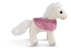 Nici 44895 Weißes Pferd White Peach Stehend Mit Satteldecke 16cm Plüsch -Nici Gmbh 44895 03 ZA me