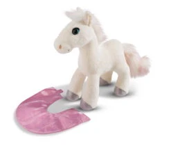 Nici 44899 Weißes Pferd White Peach Stehend Mit Satteldecke 35cm Plüsch -Nici Gmbh 44899 07 ZA 2048x1739
