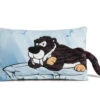 Nici 45318 Kissen Säbelzahntiger Rodriguez Rechteckig Ca 43x25cm Stone Age Plüsch -Nici Gmbh 45318 01 HA Frei 2048x1638