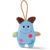 Nici 46101 Moffini Schoko Blau Mit Loop 8cm Plüschmonster Kuscheltier -Nici Gmbh 46101 01 HA Frei
