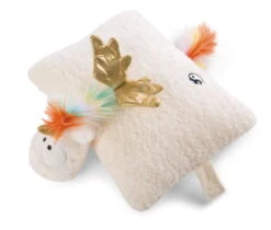 Nici 48413 Kuscheltierkissen Weißes Einhorn Rainbow Yin & Yang 40x30cm Plüsch -Nici Gmbh 47383 03 ZA Frei 2048x1739