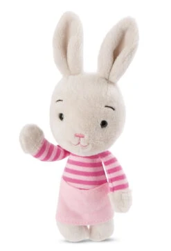 Nici 47512 Happy Bunnies Bunny Hase Hellgrau Rosa Shirt 15cm Plüsch Kuscheltier -Nici Gmbh 47512 04 ZA Frei 1399x2048