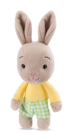 Nici 47513 Happy Bunnies Bunny Hase Braun Gelbes Shirt 15cm Plüsch Kuscheltier -Nici Gmbh 47513 04 ZA Frei 1059x2048