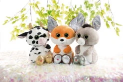 Nici 47826 Glubschis Farm Esel Donki 45cm Plüsch Kuscheltier Schlenker GREEN -Nici Gmbh 47828 10 47821 47826 Milieu 2048x1365