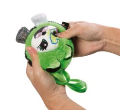 Nici 47907 Pixidoos Pets 2-in-1 Wendeplüsch Hund Bonbi 12cm Grün-schwarz Plüsch -Nici Gmbh 47907 06 ZA Frei 2048x1884