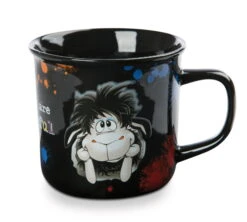 Nici 48255 Tasse Schwarzes Schaf Jerome 10cm Comic Wolf Ulvy & Friends 400ml -Nici Gmbh 48255 04 ZA Frei 2048x1838