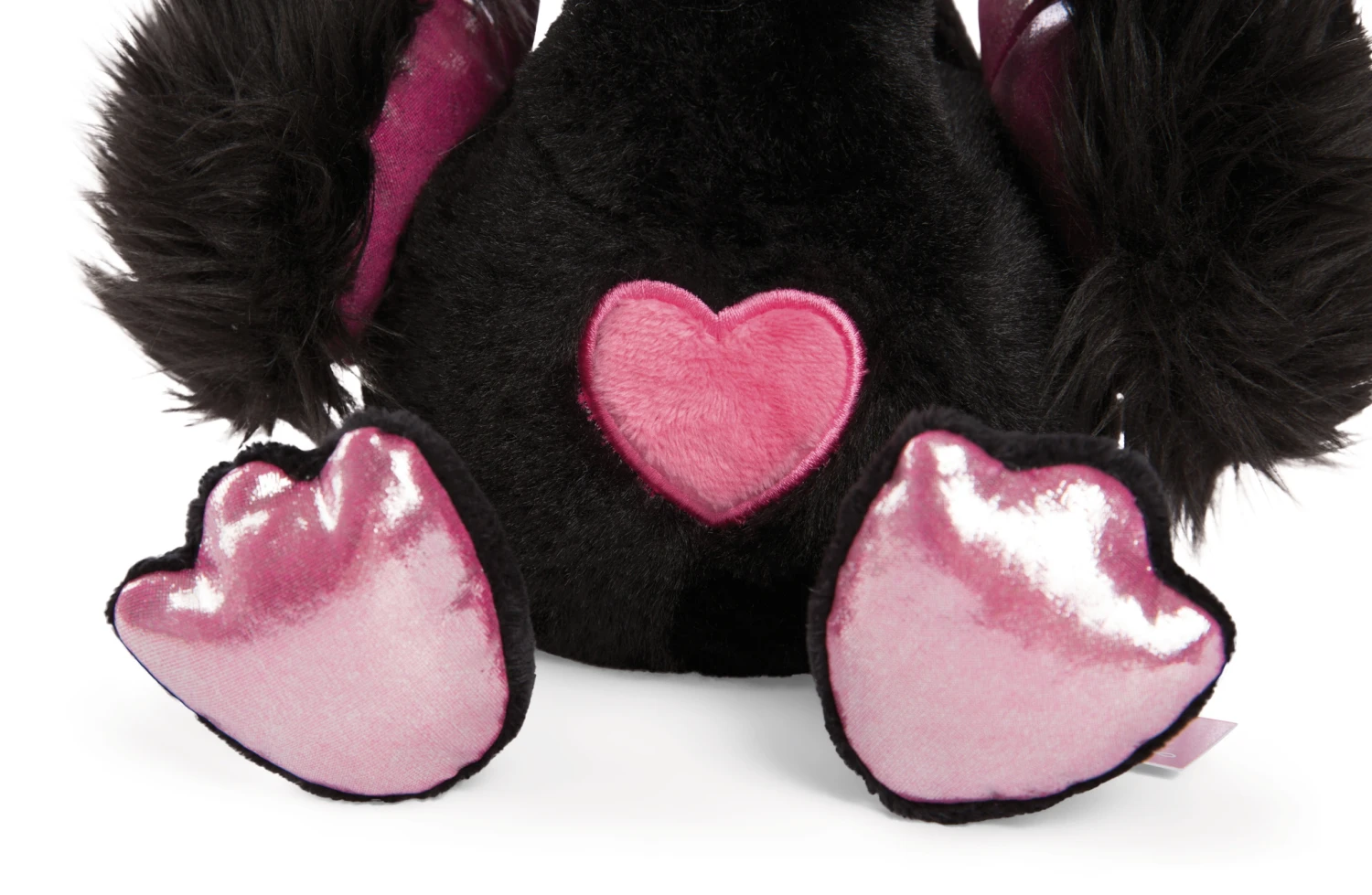 Nici 48267 Schwan Schwarz Ca 25cm Plüsch Kuscheltier Love Classics GREEN 5 Nici 48267 Schwan Schwarz Ca 25cm Plüsch Kuscheltier Love Classics GREEN – Bild 3