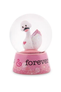 Nici 48282 + 48283 Schüttelkugel Schneekugel SET 2 Schwäne 6,5cm Love Classics -Nici Gmbh 48282 01 HA Frei me 1