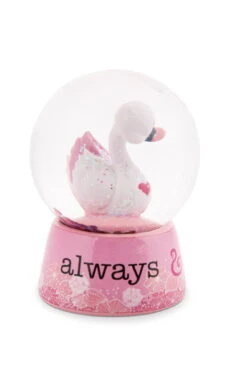 Nici 48282 Schüttelkugel Schneekugel Schwan Weiß 6,5cm Love Classics -Nici Gmbh 48282 02 ZA Frei me