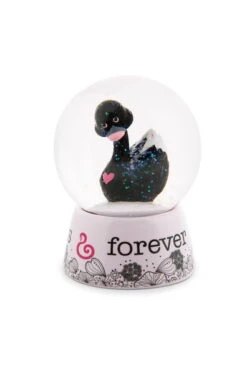 Nici 48282 + 48283 Schüttelkugel Schneekugel SET 2 Schwäne 6,5cm Love Classics -Nici Gmbh 48283 01 HA Frei me 1