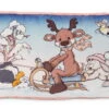 Nici 48333 Kissen Rentier Hase Meise Pingu 43x25cm Plüsch Winter Friends GREEN -Nici Gmbh 48333 01 HA Frei 2048x1340