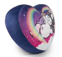 Nici 48638 Herz-Kissen Einhörner Star Bringer & Moon Keeper 40x28 Magical Dreams -Nici Gmbh 48638 03 ZA weiss 2048x1884