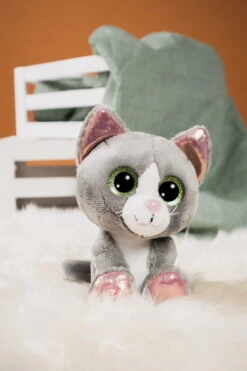 Nici 48697 GLUBSCHIS Katze Grau Felinja Ca 15cm Pet Edition GREEN Haustier -Nici Gmbh 48697 17 Milieu 1365x2048