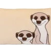 Nici 48747 Kissen Erdmännchen Meerkat Ethno Style 43x25cm Plüsch GREEN -Nici Gmbh 48747 01 HA Frei 2048x1365