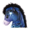 Nici 48756 Kissen Pony Starflower Blau Mit Loop Figürlich 33x33cm Plüsch GREEN