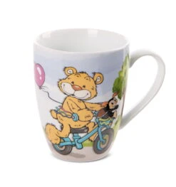Nici 48789 Tasse Bär Mielo Porzellan 310ml Mit Banderole 10x8cm Classic Bear -Nici Gmbh 48789 01 HA Frei 1926x2048