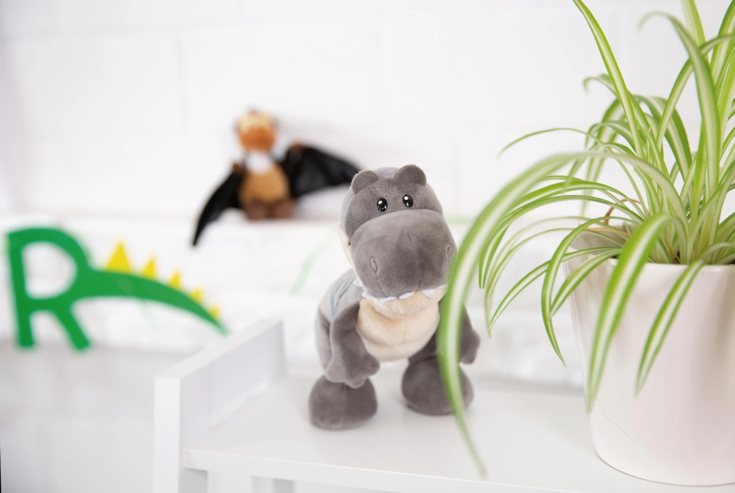 Nici 48807 Dinosaurier Tony-Rex 17cm Stehend Plüsch Kuscheltier Dino T-Rex GREEN 8 Nici 48807 Dinosaurier Tony-Rex 17cm Stehend Plüsch Kuscheltier Dino T-Rex GREEN – Bild 6