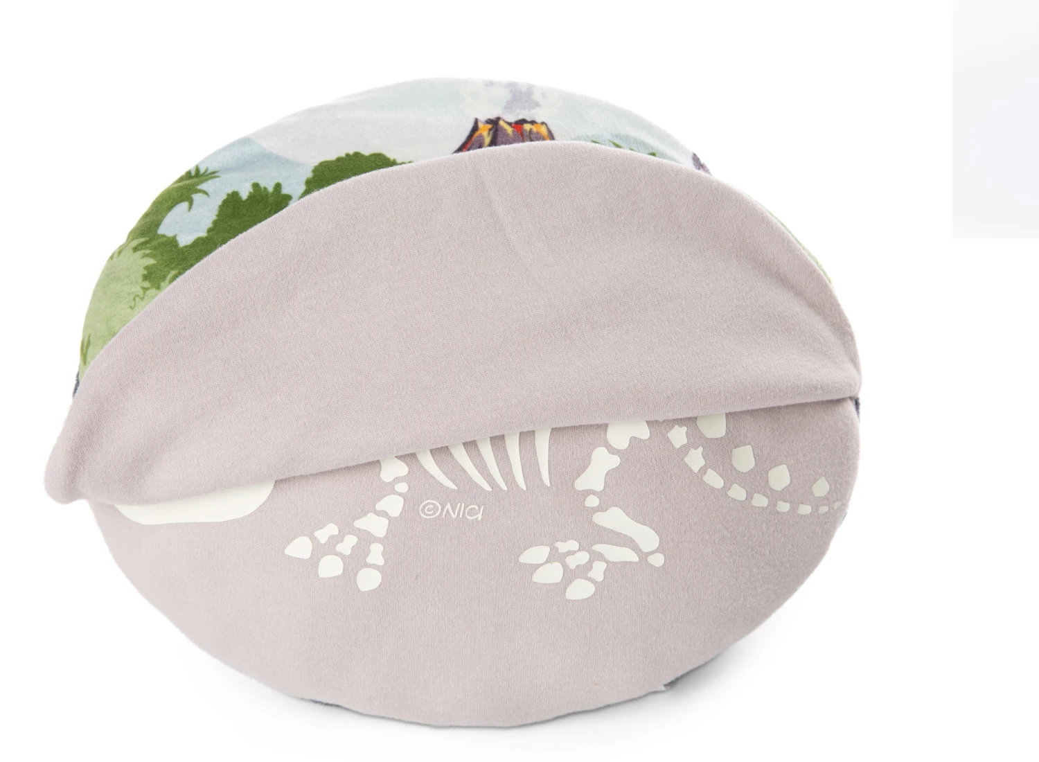 Nici 48820 Kissen Dinosaurier Fossily Wendeplüsch Glow In The Dark 32x26cm GREEN 5 Nici 48820 Kissen Dinosaurier Fossily Wendeplüsch Glow In The Dark 32x26cm GREEN – Bild 3