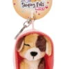 Nici 48831 Schlüsselanhänger Sleeping Pets 10cm Plüsch - Hund Dreifarbig -Nici Gmbh 48831 01 HA Frei 1184x2048