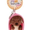 Nici 48832 Schlüsselanhänger Sleeping Pets 10cm Plüsch - Hund Braun Dunkelbraun -Nici Gmbh 48832 01 HA Frei 1289x2048