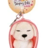Nici 48834 Schlüsselanhänger Sleeping Pets 10cm Plüsch - Hund Cremefarben -Nici Gmbh 48834 01 HA Frei 1167x2048
