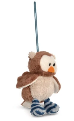 Nici 48931 Wendekuscheltier Eule Oscar Im Nest Blau 12cm Mit Loop Wendeplüsch -Nici Gmbh 48930 06 ZA Weiss 1256x2048