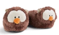 Nici 48935 Hausschuhe Eule Oscar Figürlich Größe 38-41 (L) Plüsch GREEN -Nici Gmbh 48934 02 ZA weiss 2048x1224 1