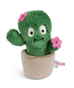 Nici 48941 Kaktus Pflanze Henriette 18cm Plüschfigur GREEN Funny Flowers -Nici Gmbh 48941 02 ZA weiss 1721x2048