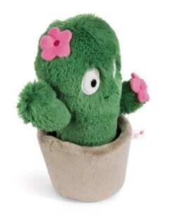 Nici 48941 Kaktus Pflanze Henriette 18cm Plüschfigur GREEN Funny Flowers -Nici Gmbh 48941 03 ZA weiss 1636x2048
