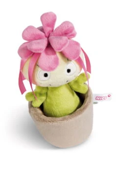 Nici 48942 Sedum Pflanze Amalia 18cm Plüschfigur Kuscheltier GREEN Funny Flowers -Nici Gmbh 48942 05 ZA weiss 1461x2048